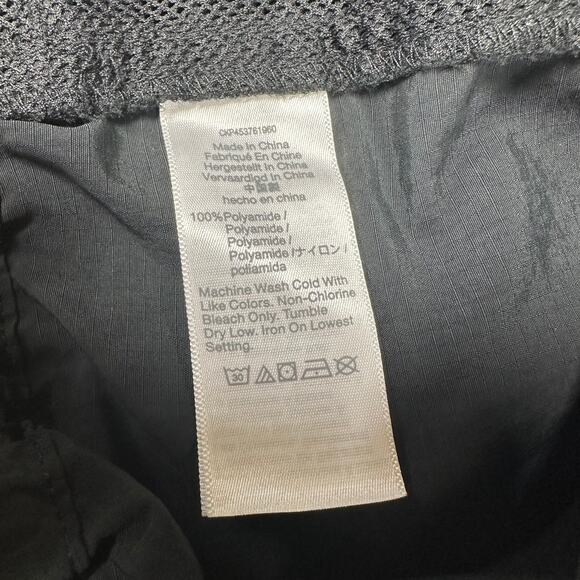 Madewell NWT Men's Everywear Shorts Black Size XXL AM136 Elastic Waist Ripstop - Picture 5 of 9